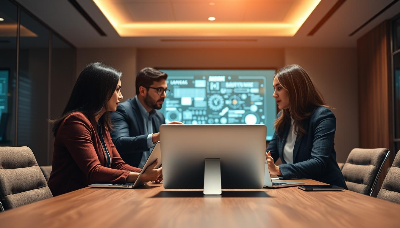 Business software planning session