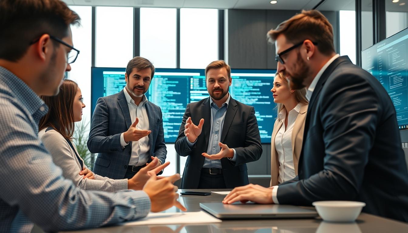 Business growth supported by software development